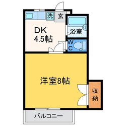 ミルキーウェイの物件間取画像